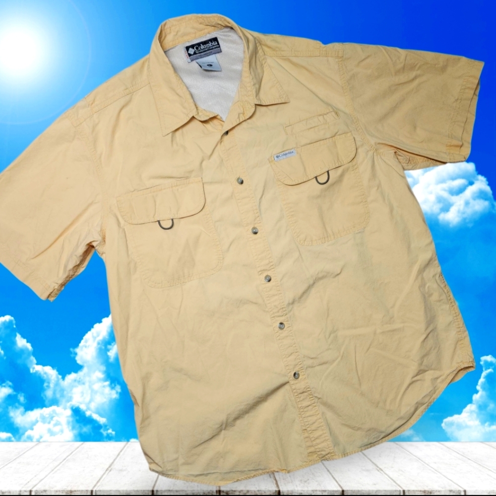 Columbia Sportswear Men’s Vented Fishing Shirt – Size Large